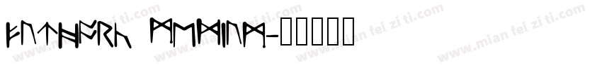 futhark Medium字体转换